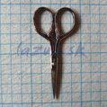 Noznicky zlatozltofialove 9cm