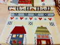 modra tyrkys patchwork home sewn