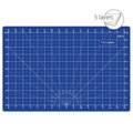 rezacia podložka 45x30 cm Texi modra