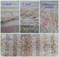 quilt. šablóna blok 10 kelt 20x20cm