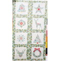 xmas panel 25 cream zlato