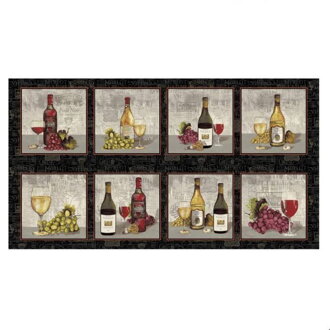 panel 60x110 cm wine night