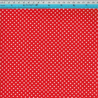 cervena bodky biela 3mm cz