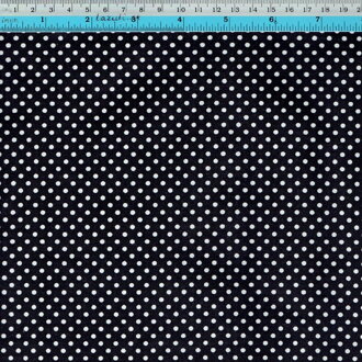 cierna bodka biela 3mm cz