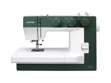 JANOME 1522 DG tmavozeleny