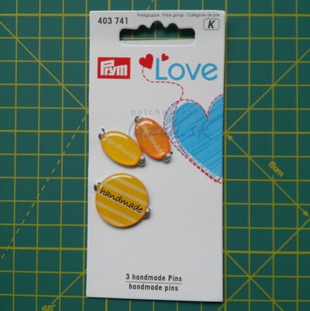 Handmade Label Set zlta 403 741