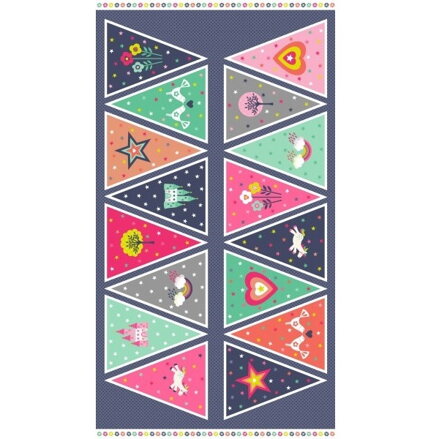 panel Fantasy bunting 60x110 cm