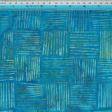 batik tyrkys ciary v stvorcoch