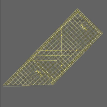 pravítko na patchwork 20x60cm