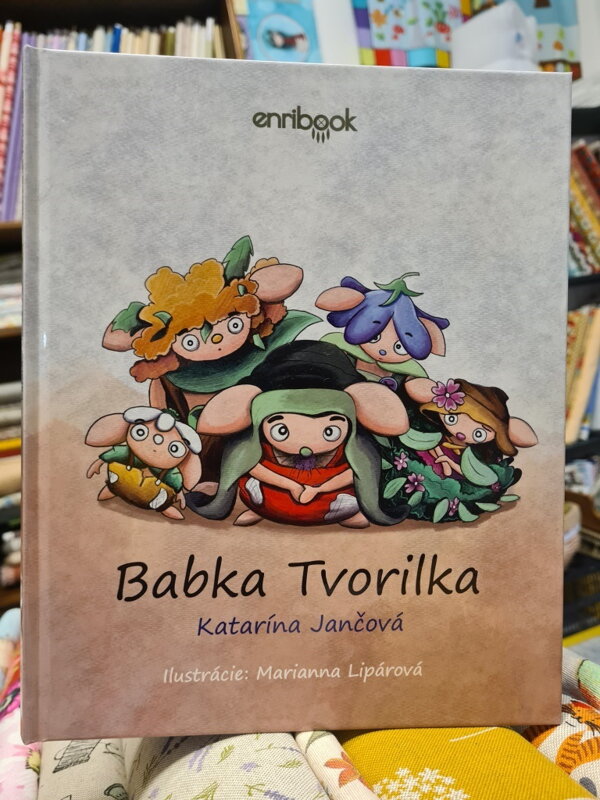 rozprávková knižka Babka Tvorilka