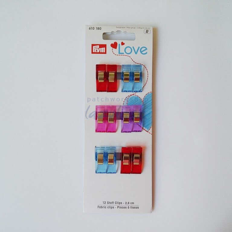 svorky Love 12 ks 2,6 cm