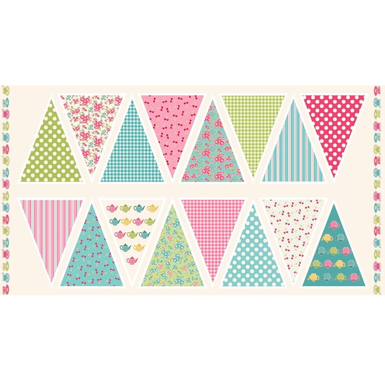 panel 60x110 cm bunting TEA