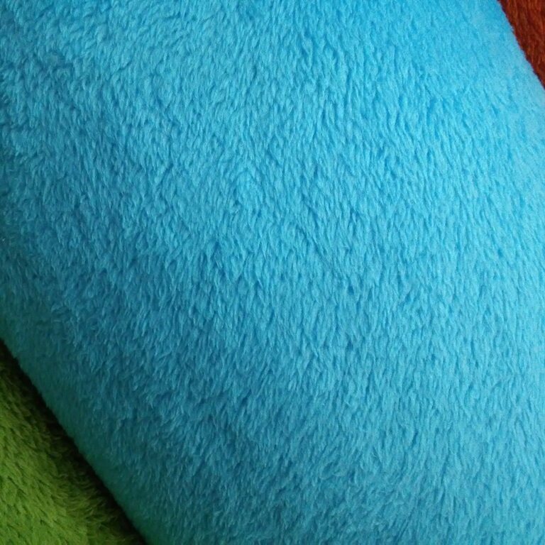 tyrkysovy fleece obojstranny