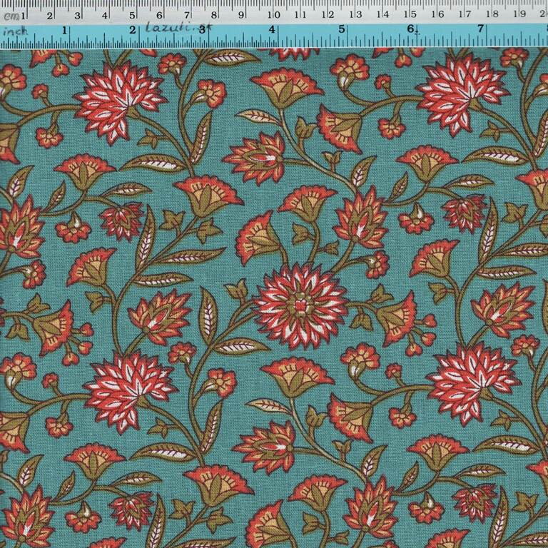  tyrkysovo zelena kvety cervena eu